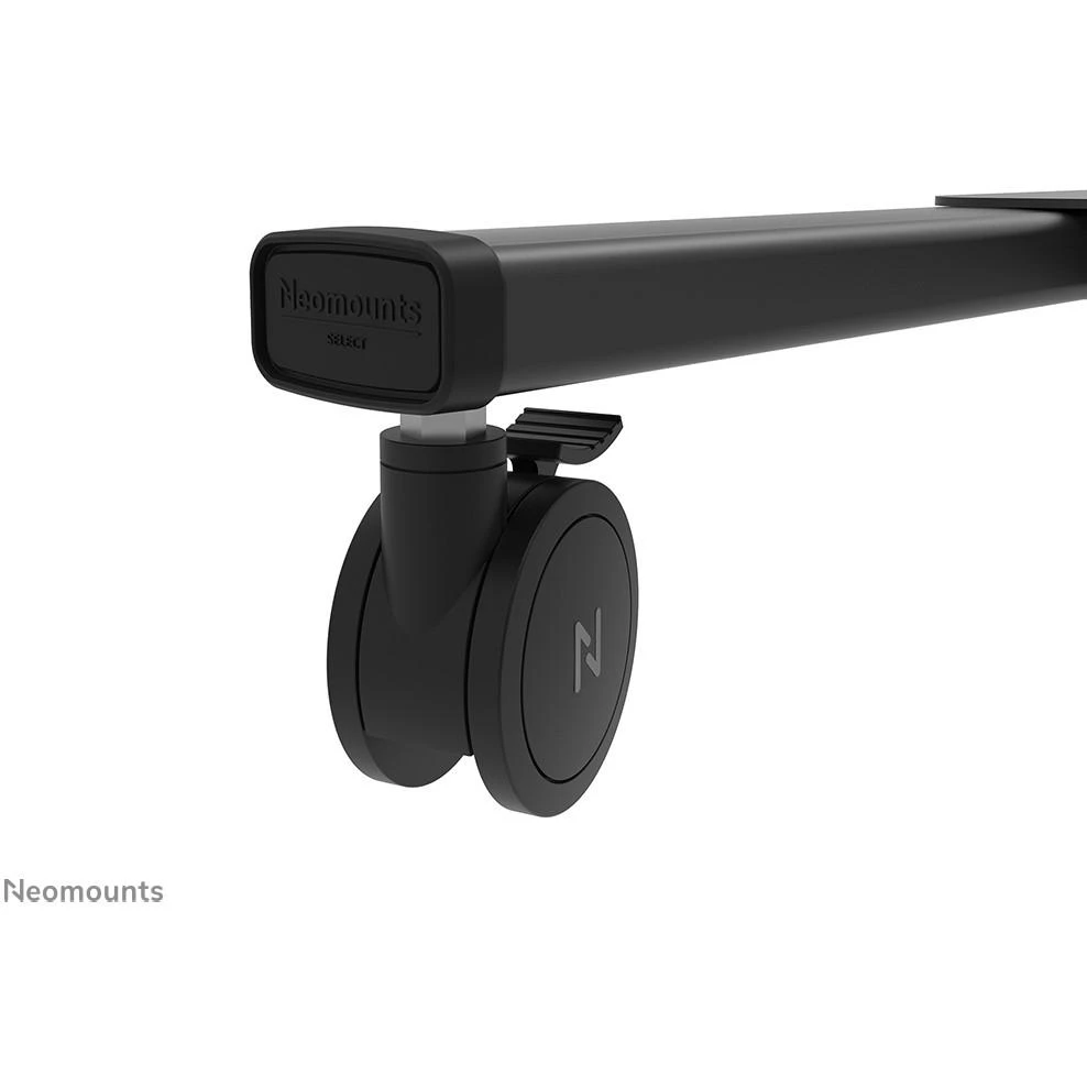 Laikiklis NEOMOUNTS BY NEWSTAR SELECT MOBILE DISPLAY FLOOR STAND (32-75") 10 CM. WHEELS Juodas
