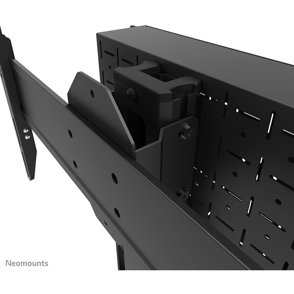 Laikiklis NEOMOUNTS BY NEWSTAR SELECT MOBILE DISPLAY FLOOR STAND (32-75") 10 CM. WHEELS Juodas