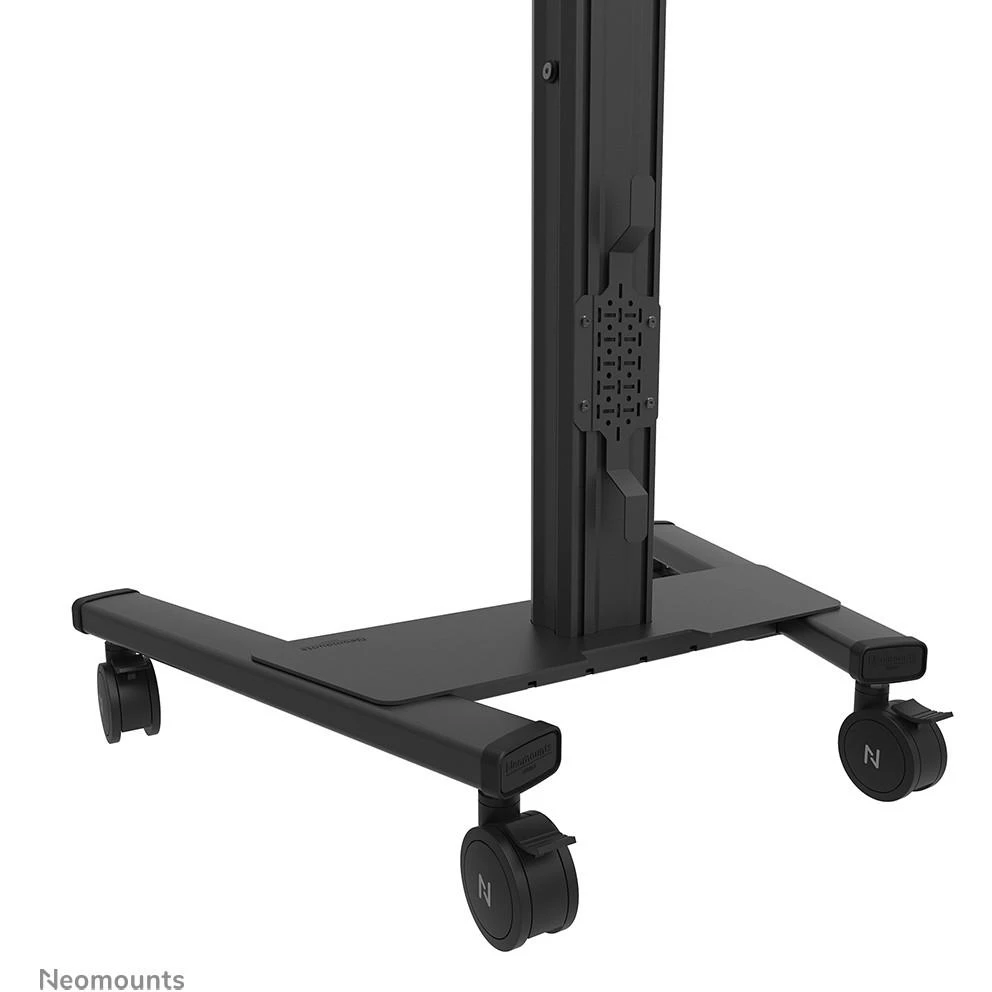 Laikiklis NEOMOUNTS BY NEWSTAR SELECT MOBILE DISPLAY FLOOR STAND (32-75") 10 CM. WHEELS Juodas