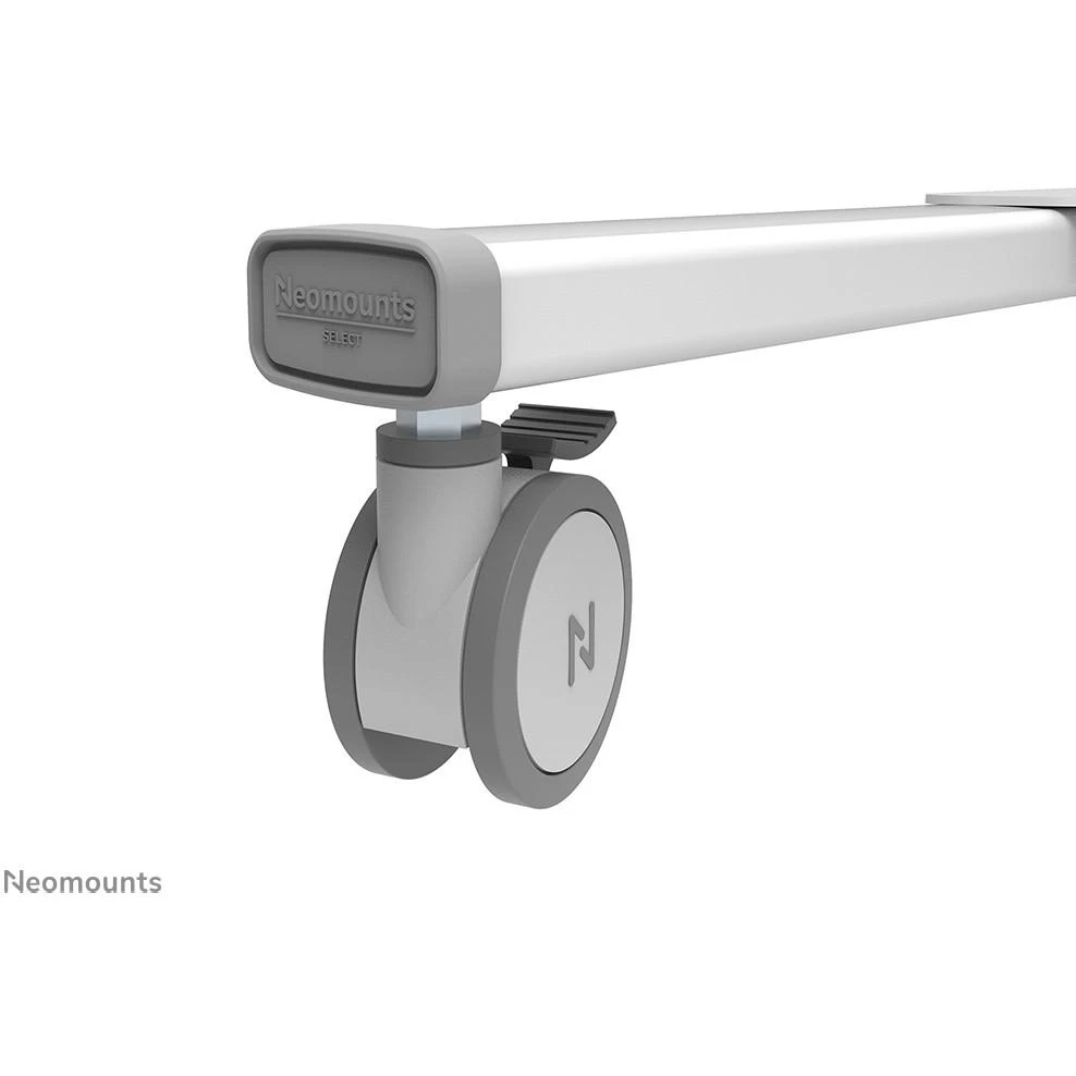Laikiklis NEOMOUNTS BY NEWSTAR SELECT MOBILE DISPLAY FLOOR STAND (32-75") 10 CM. WHEELS Baltas