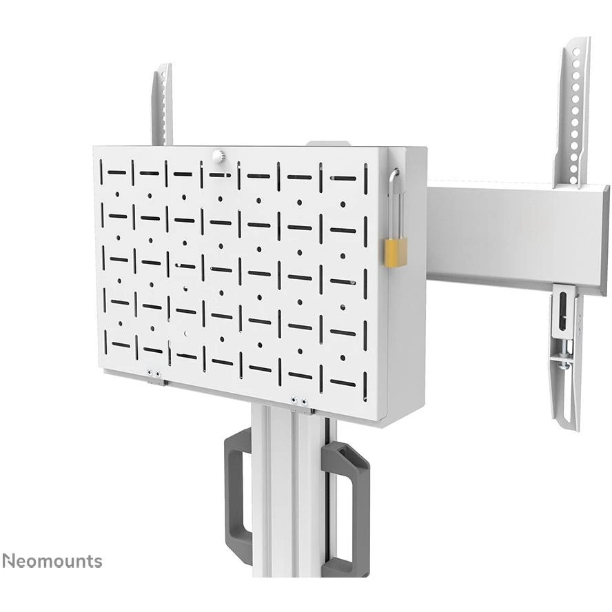 Laikiklis NEOMOUNTS BY NEWSTAR SELECT MOBILE DISPLAY FLOOR STAND (32-75") 10 CM. WHEELS Baltas