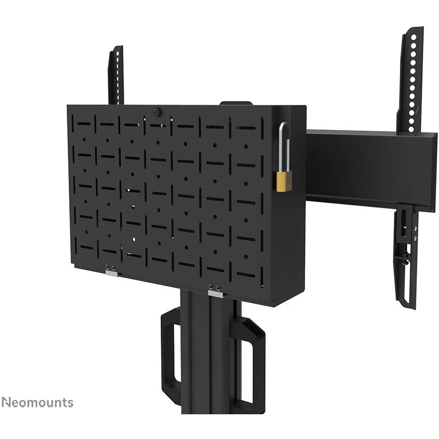 Laikiklis NEOMOUNTS BY NEWSTAR SELECT MOBILE DISPLAY FLOOR STAND (32-75") 10 CM. WHEELS Juodas