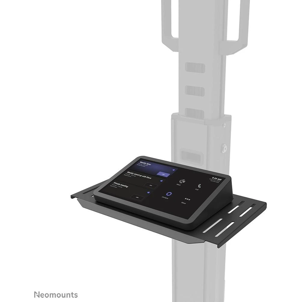 Laikiklis „NEOMOUNTS BY NEWSTAR SELECT“ VIDEO RINKINYS, KAMEROS IR AV LENTYNA (ĮSKAITANT „LOGITECH RALLY BAR“ (MINI) ADAPTERĮ, SKIRTĄ FL50S-825BL1)
