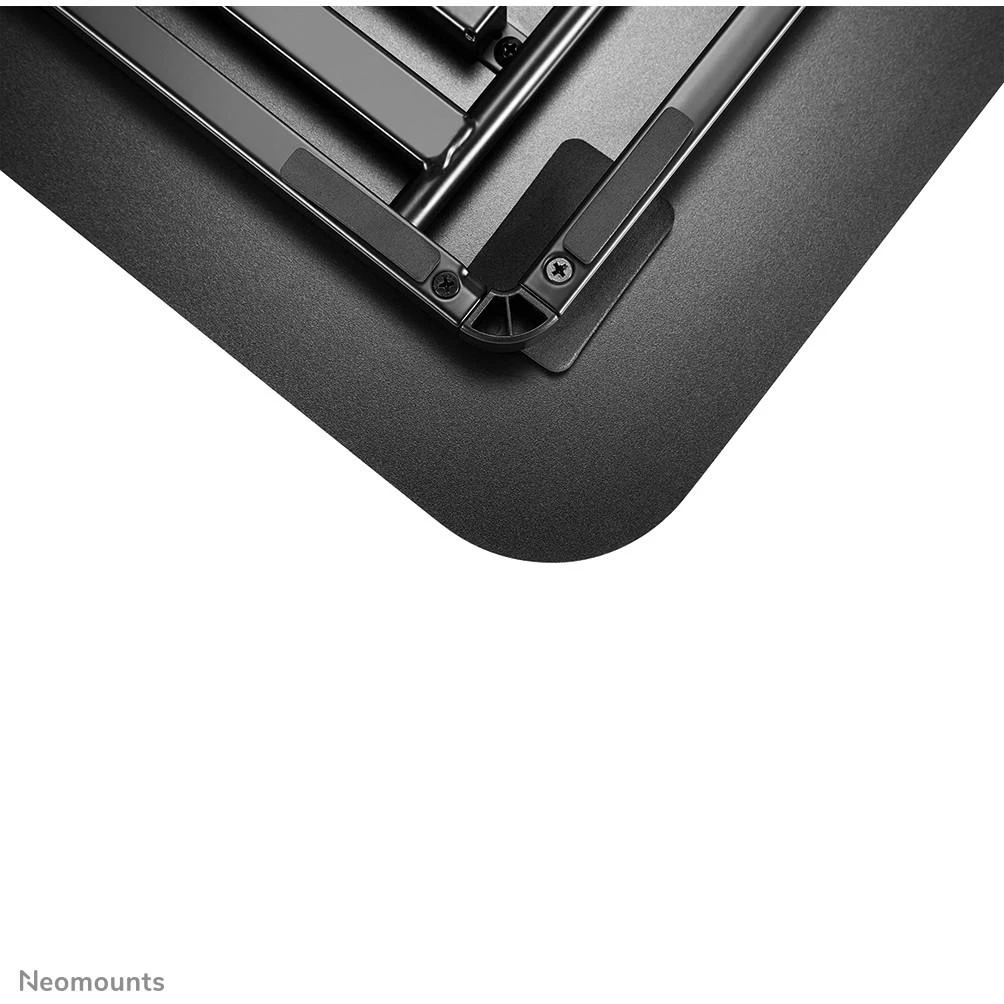 „Neomounts NEWSTAR WORKSTATION“ – SĖDIMO-STOVIMO DARBO VIETA (AUKŠČIO REGULIAVIMAS: 4–40 CM), Juodas