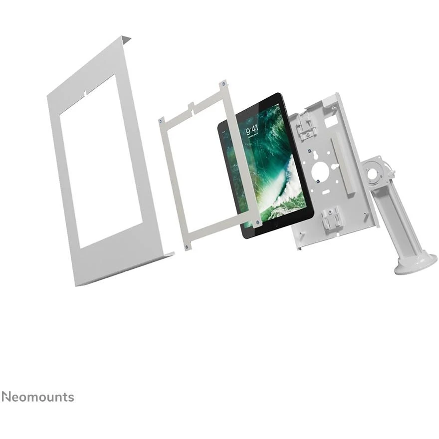 „NEOMOUNTS BY NEWSTAR“ STALO ANTGALIS, UŽRAKINAMAS DĖKLAS „APPLE IPAD“, „PRO“, „AIR“ IR „SAMSUNG GALAXY TAB“ PLANŠETĖMS