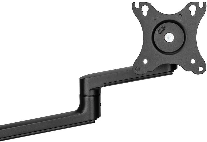 Laikiklis NEOMOUNTS SCREEN STALO MONTUVAS DVIEM EKRANAMS, Juodas (CLAMP+GROMMET)