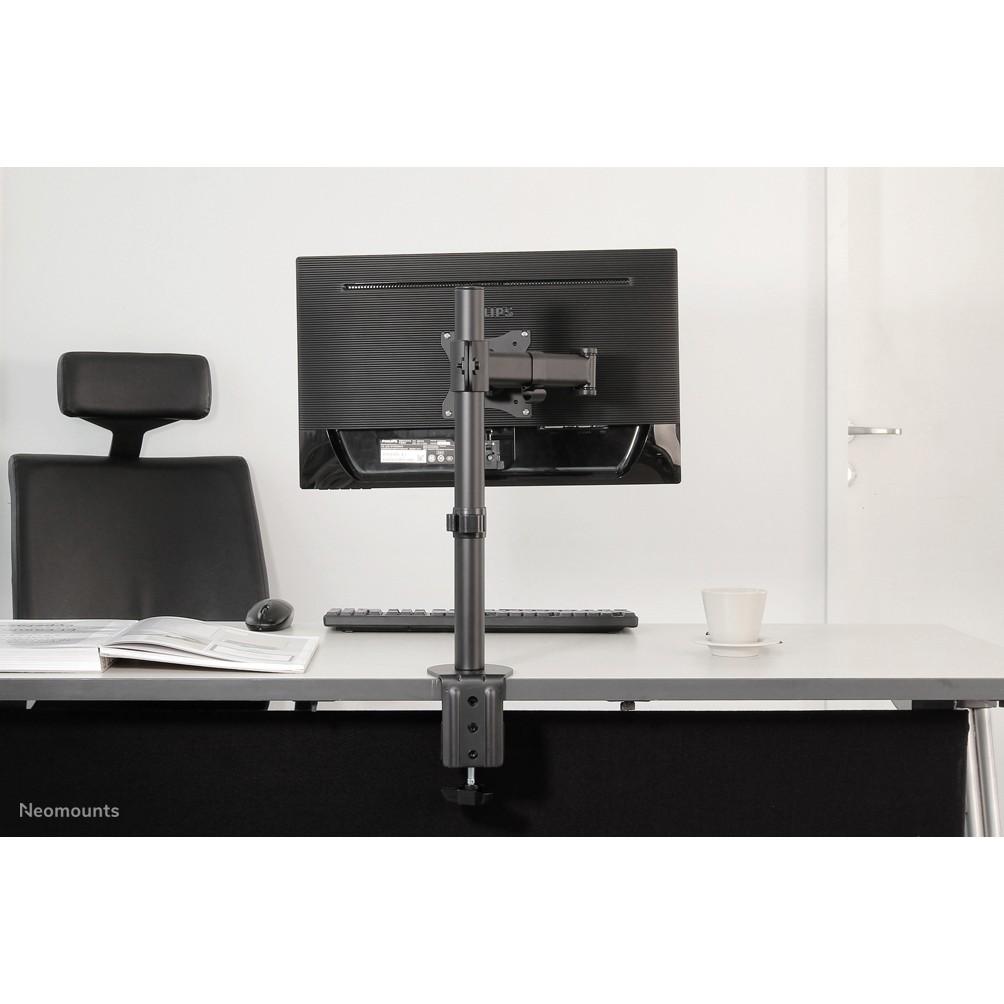 NEWSTAR NeoMounts plokščio ekrano laikiklis stalui, 1 ekranas, juodas, 8kg