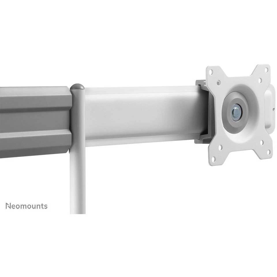 Laikiklis NEOMOUNTS BY NEWSTAR DS75-450WH2 FULL MOTION MONITORIUS DESK MOUNT FOR 17-32" SCREENS - Baltas