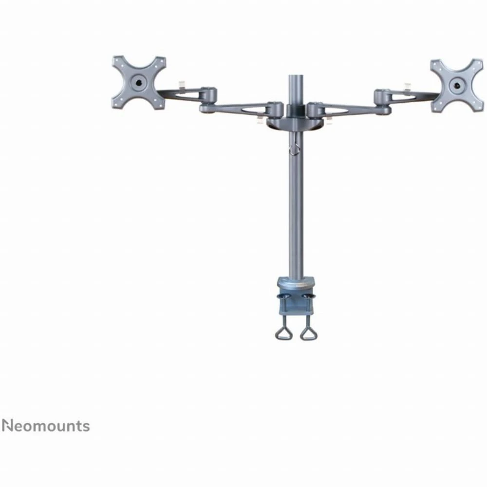 Neomounts Newstar FPMA-D935D monitoriaus laikiklis arba stovas 68,6 cm (27") Gnybtas Sidabras