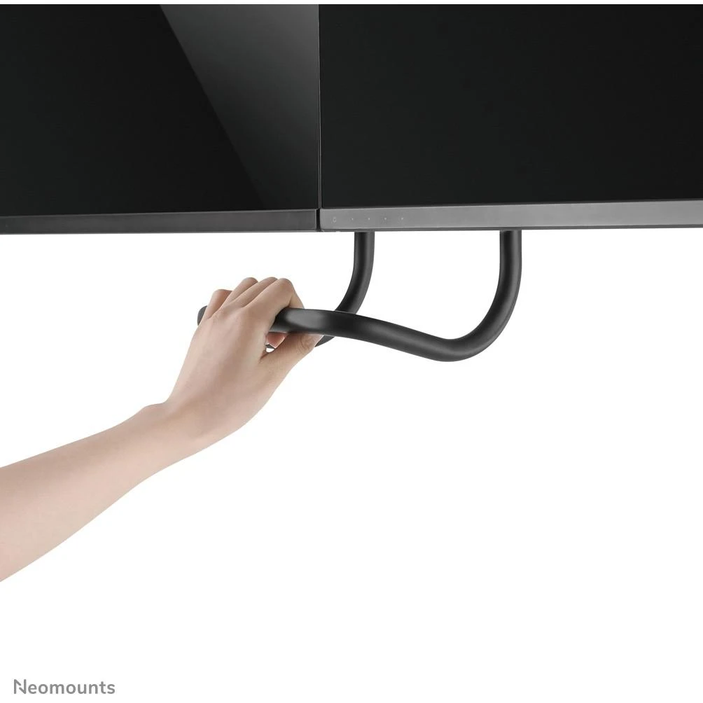 Laikiklis Neomounts NM-D775DX dvigubo monitoriaus rankena, juoda
