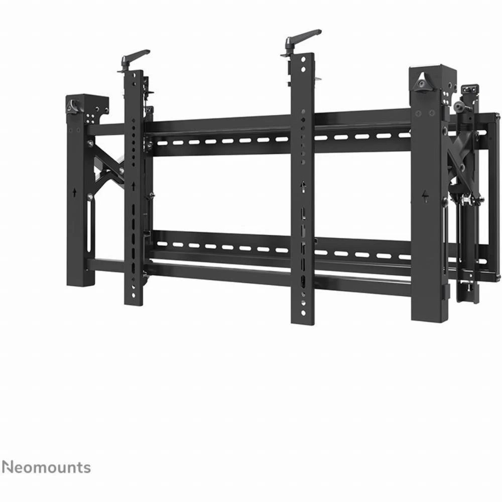 Neomounts „NewStar“ plokščiaekranis sieninis laikiklis vaizdo sienoms (tempiamas) 32-75“ c.:Juodas