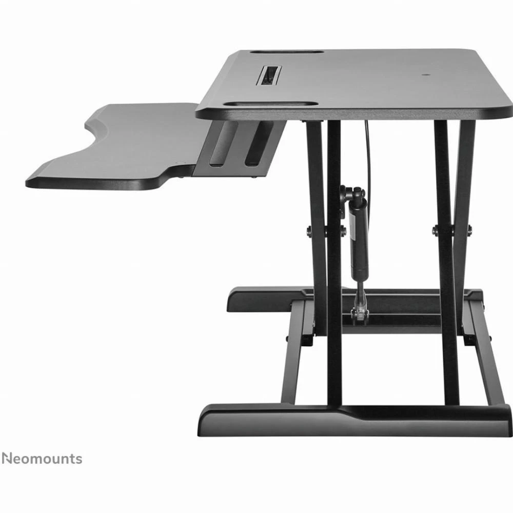 Laikiklis „NEOMOUNTS BY NEWSTAR WORKSTATION“ – SĖDIMO-STOVIMO DARBO VIETA (AUKŠČIO REGULIAVIMAS: 11–51 CM)