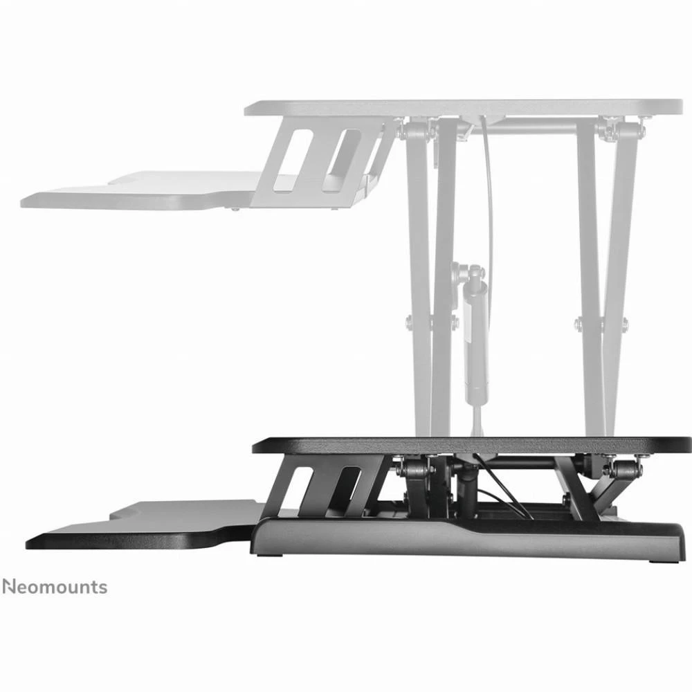 Laikiklis „NEOMOUNTS BY NEWSTAR WORKSTATION“ – SĖDIMO-STOVIMO DARBO VIETA (AUKŠČIO REGULIAVIMAS: 11–51 CM)