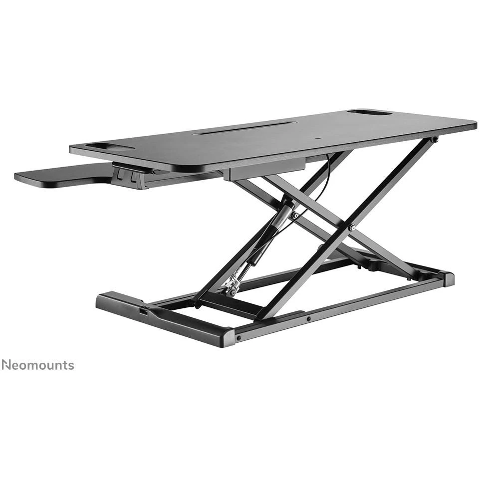 Laikiklis „NEOMOUNTS BY NEWSTAR WORKSTATION“ – SĖDIMO-STOVIMO DARBO VIETA (AUKŠČIO REGULIAVIMAS: 11–51 CM)