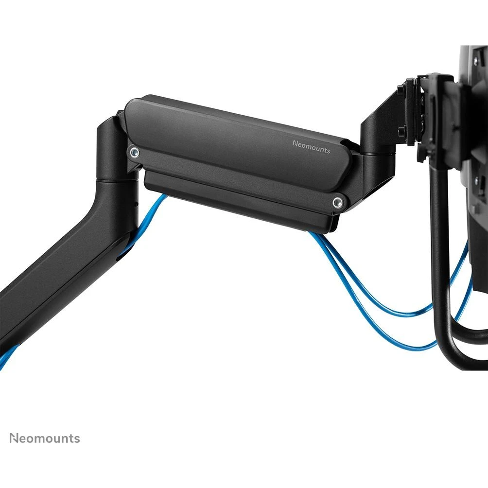 Laikiklis NEOMOUNTS BY NEWSTAR DS75-450BL2 FULL MOTION MONITORIUS DESK MOUNT FOR 17-32" SCREENS - Juodas