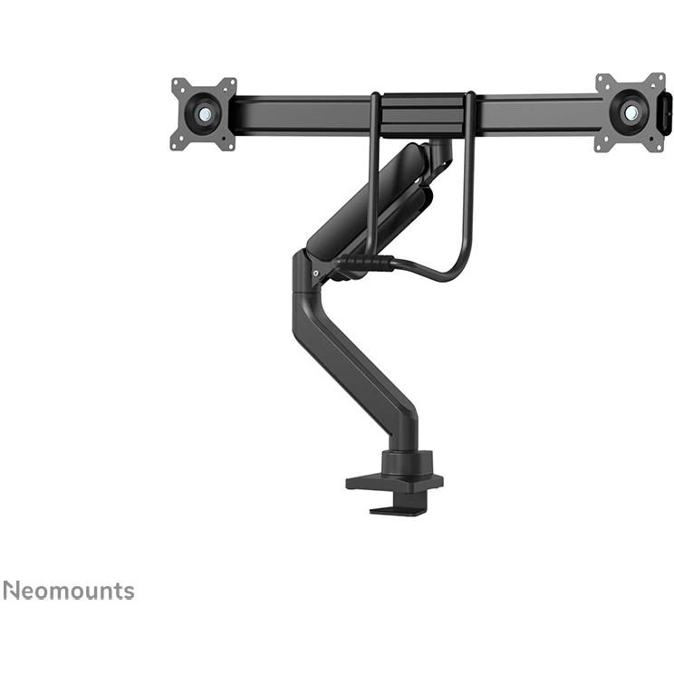 Laikiklis NEOMOUNTS BY NEWSTAR DS75-450BL2 FULL MOTION MONITORIUS DESK MOUNT FOR 17-32" SCREENS - Juodas