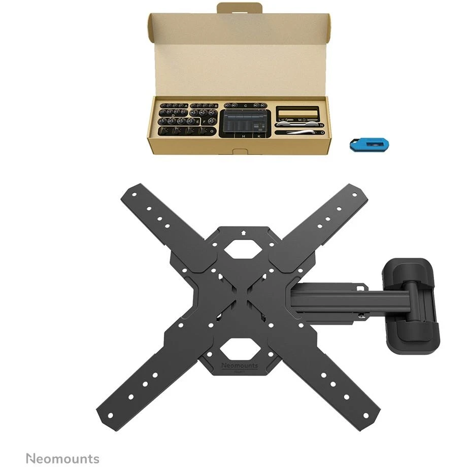 Laikiklis NEOMOUNTS SELECT SCREEN WALL MOUNT (FULL MOTION, 2 PIVOTS, VESA 400X400)