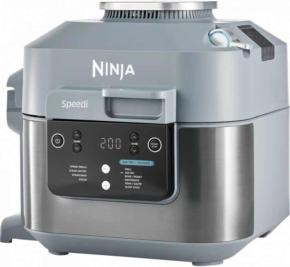 Daugiafunkcinie gruzdintuvė Ninja Speedi ON400EU, 5,7 L, 1760 W, Pilkos spalvos