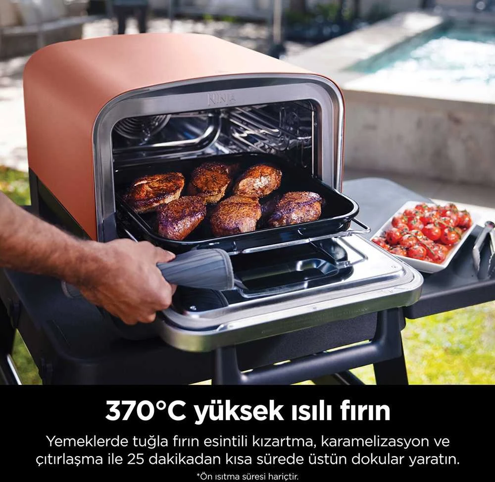 Elektrinė lauko krosnelė Ninja Woodfire OO101EU