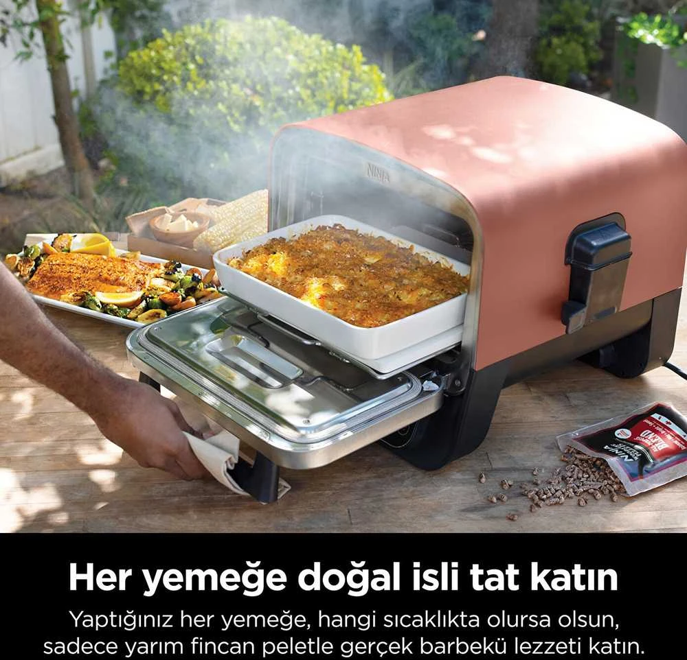 Elektrinė lauko krosnelė Ninja Woodfire OO101EU