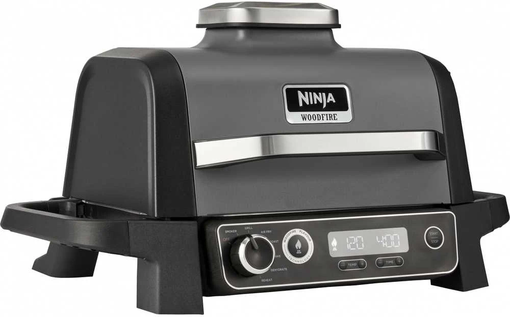 Ninja Kitchen Woodfire™ Lauko grilis/kepsninė