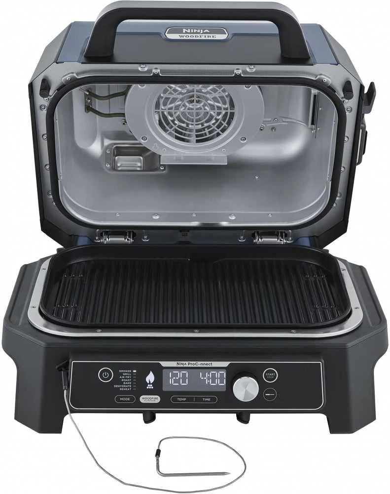 Elektrinis grilis Ninja OG901EU Woodfire Pro Connect XL