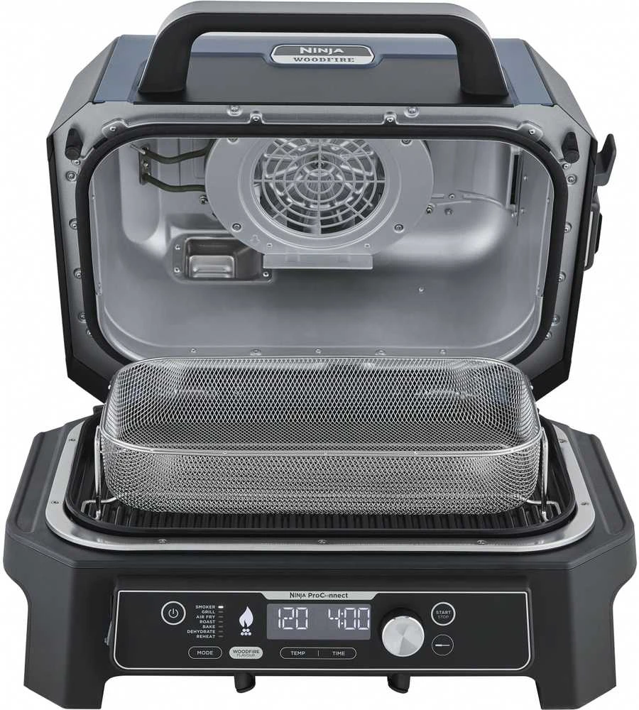 Elektrinis grilis Ninja OG901EU Woodfire Pro Connect XL