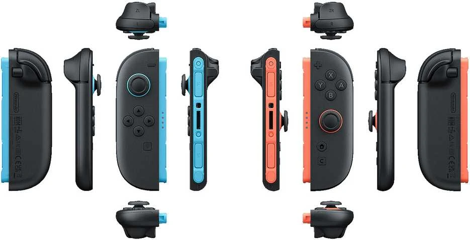 Mėlyna Nintendo Joy-Con 2 Pair Light Mėlyna/Light Raudona