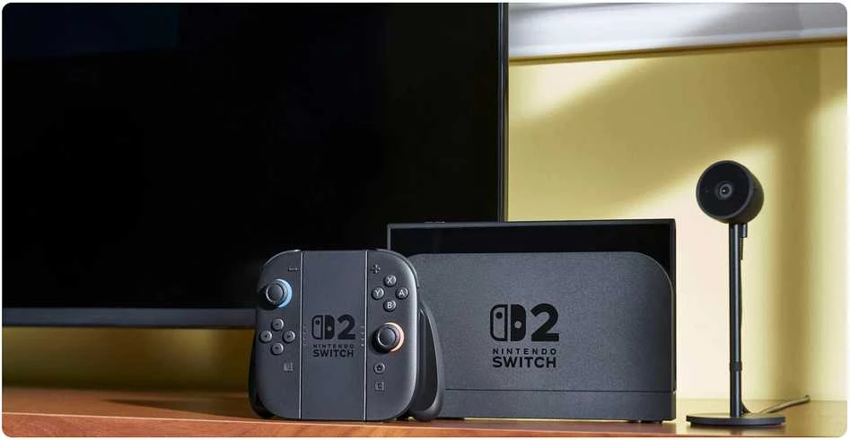 Nintendo Switch 2 portable game console 20.1 cm (7.9") 256 GB Jutiklinis ekranas Wi-Fi Juodas