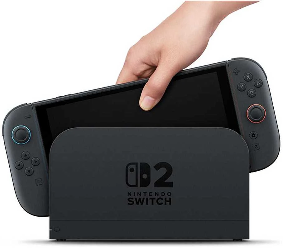 Nintendo Switch 2 portable game console 20.1 cm (7.9") 256 GB Jutiklinis ekranas Wi-Fi Juodas