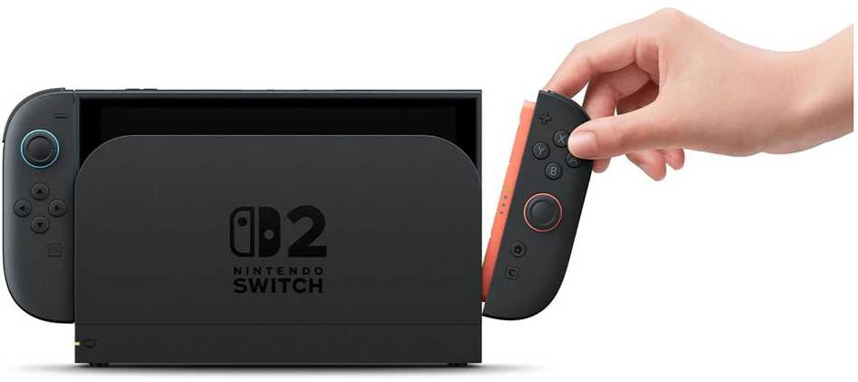 Nintendo Switch 2 portable game console 20.1 cm (7.9") 256 GB Jutiklinis ekranas Wi-Fi Juodas