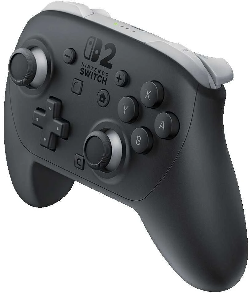 „Nintendo Switch 2 Pro“ valdiklis Juodas „Bluetooth“ žaidimų pultas Analoginis / skaitmeninis „Nintendo Switch 2“