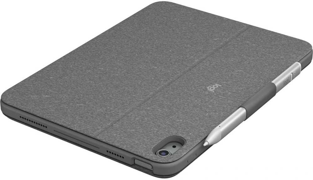 „Logitech Combo Touch do iPad 10 gen Pilka“ (JK)