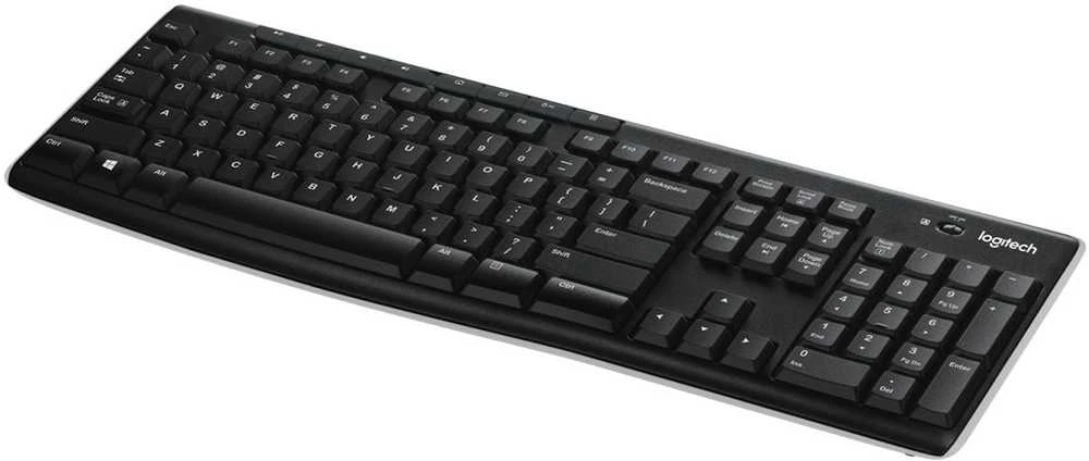 Belaidė pilno dydžio Klaviatūra Logitech K270, EN išdėstymas