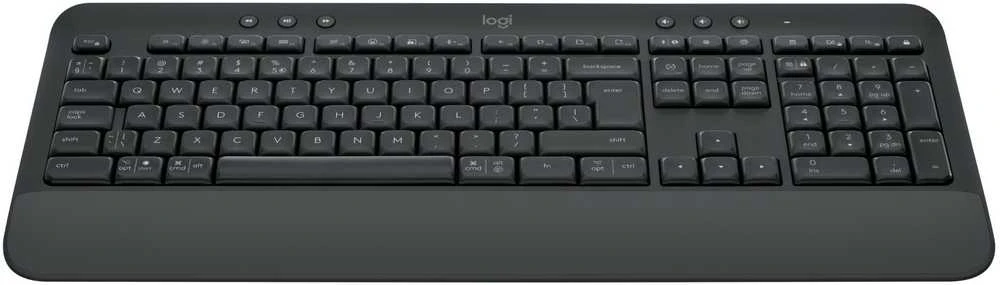 Klaviatūra Logitech Signature K650, Grafito spalvos, JAV tarptautinis išdėstymas (Qwerty)