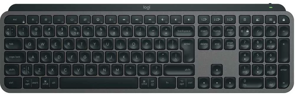 Belaidė klaviatūra Logitech MX Keys S, Išdėstymas: US (Qwerty)