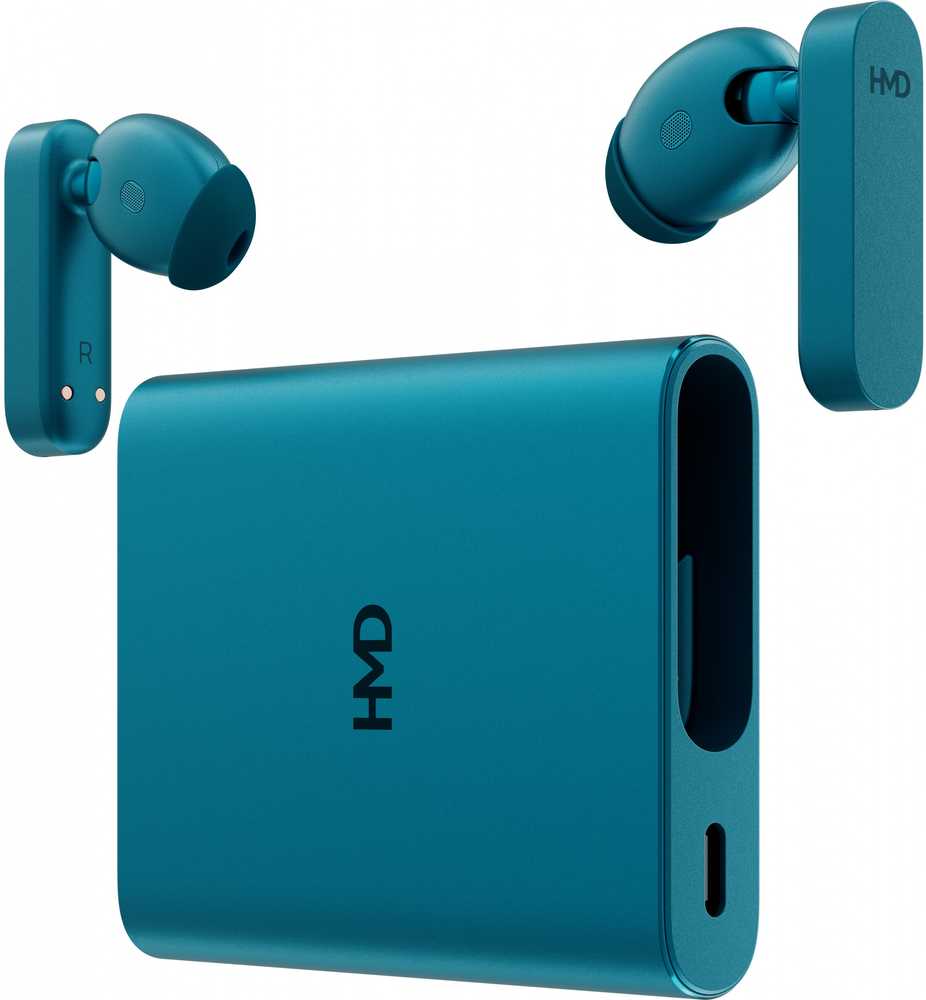 Ausinės Nokia HMD Amped Buds Cyjanowy (8P00000305)