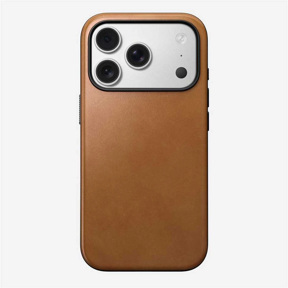 Dėklas Nomad Modern Odinis dėklas, english tan - iPhone 17 Pro