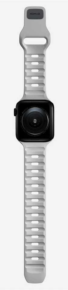 Apyrankė Nomad Sport Strap M/L, pilkas - Apple Watch 49mm/46mm/45mm/44mm/42mm