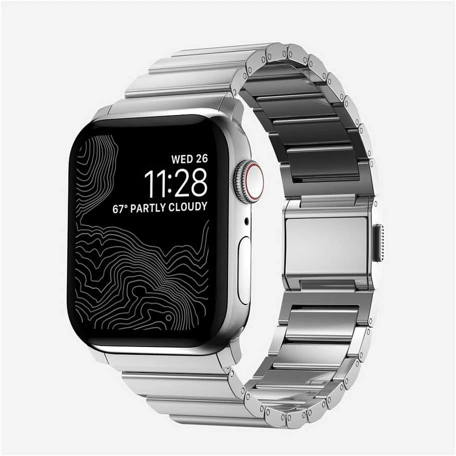 Nomad juostos Nerūdijančio plieno korpuso V2 42mm / 44mm