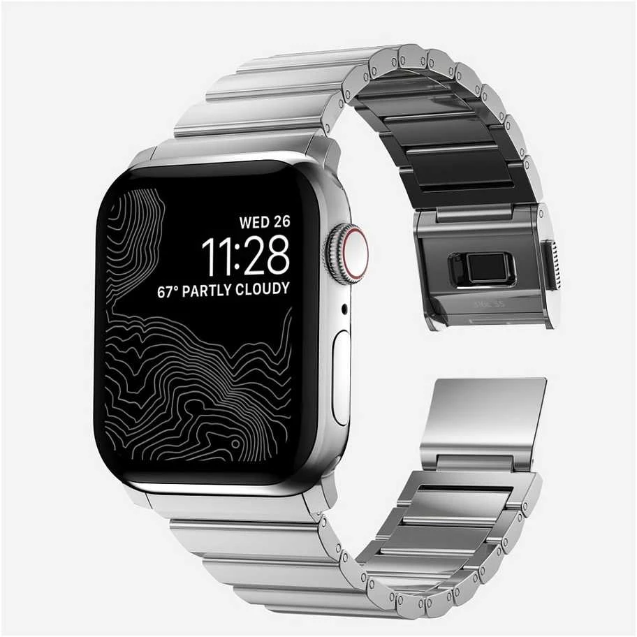 Nomad juostos Nerūdijančio plieno korpuso V2 42mm / 44mm