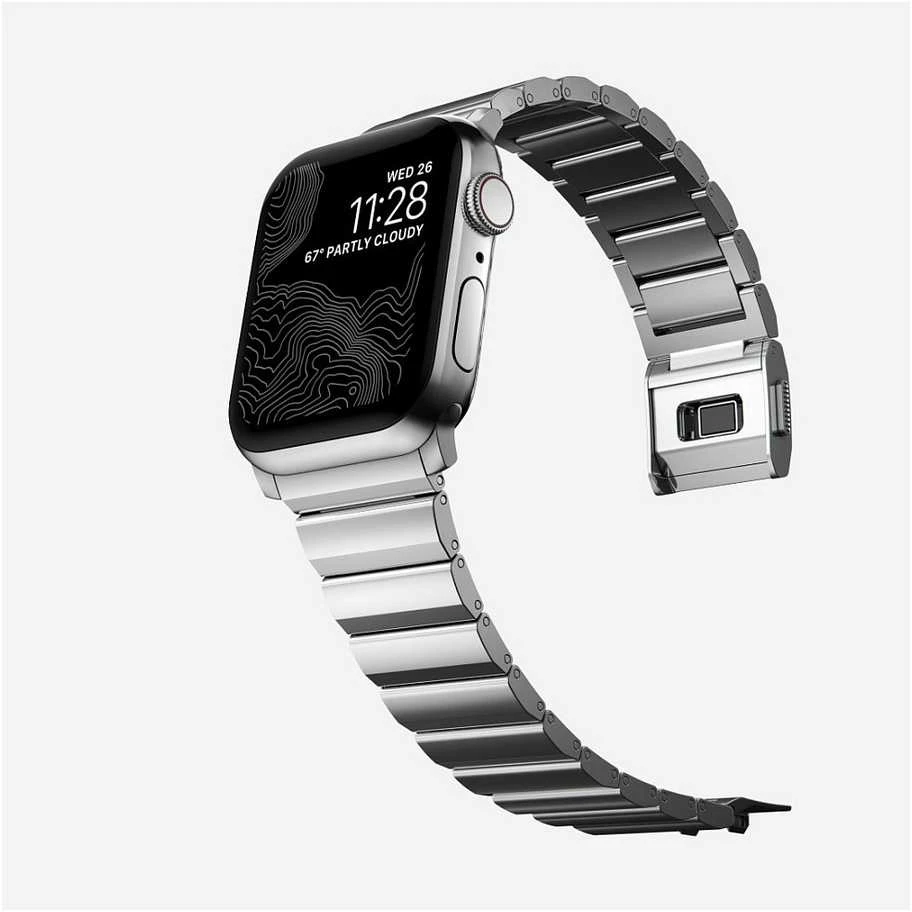 Nomad juostos Nerūdijančio plieno korpuso V2 42mm / 44mm