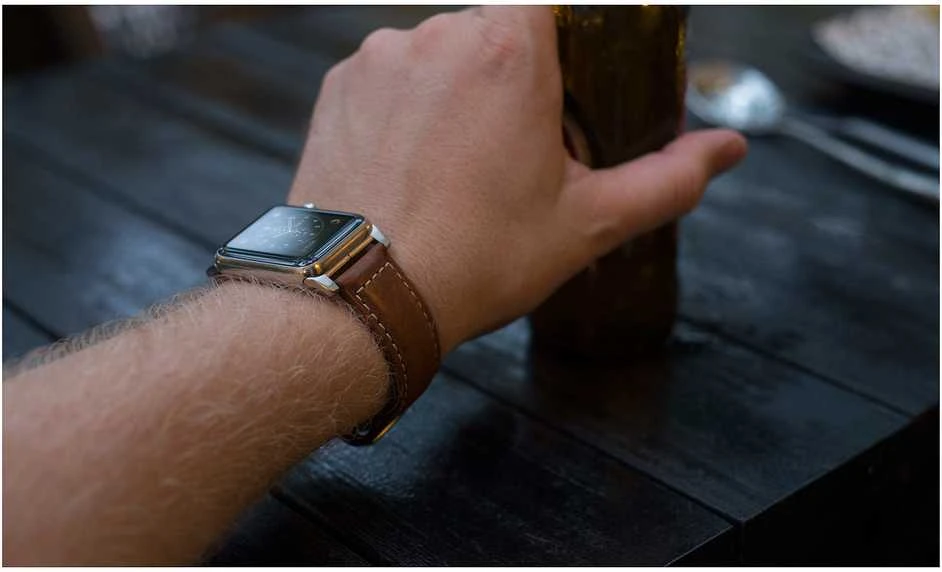 Nomad Traditional Band, sidabrinis/ruda - AW Ultra 2/1 (49mm) 9/8/7 (45mm)/6/SE/5/4 (44mm)/3/2/1 (42mm)