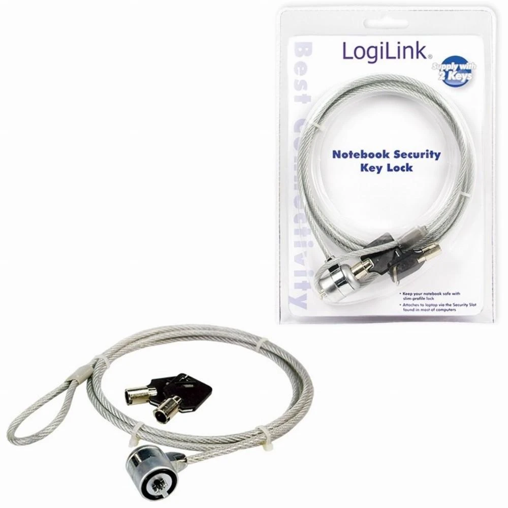 NK uzraktas Logilink su raktu