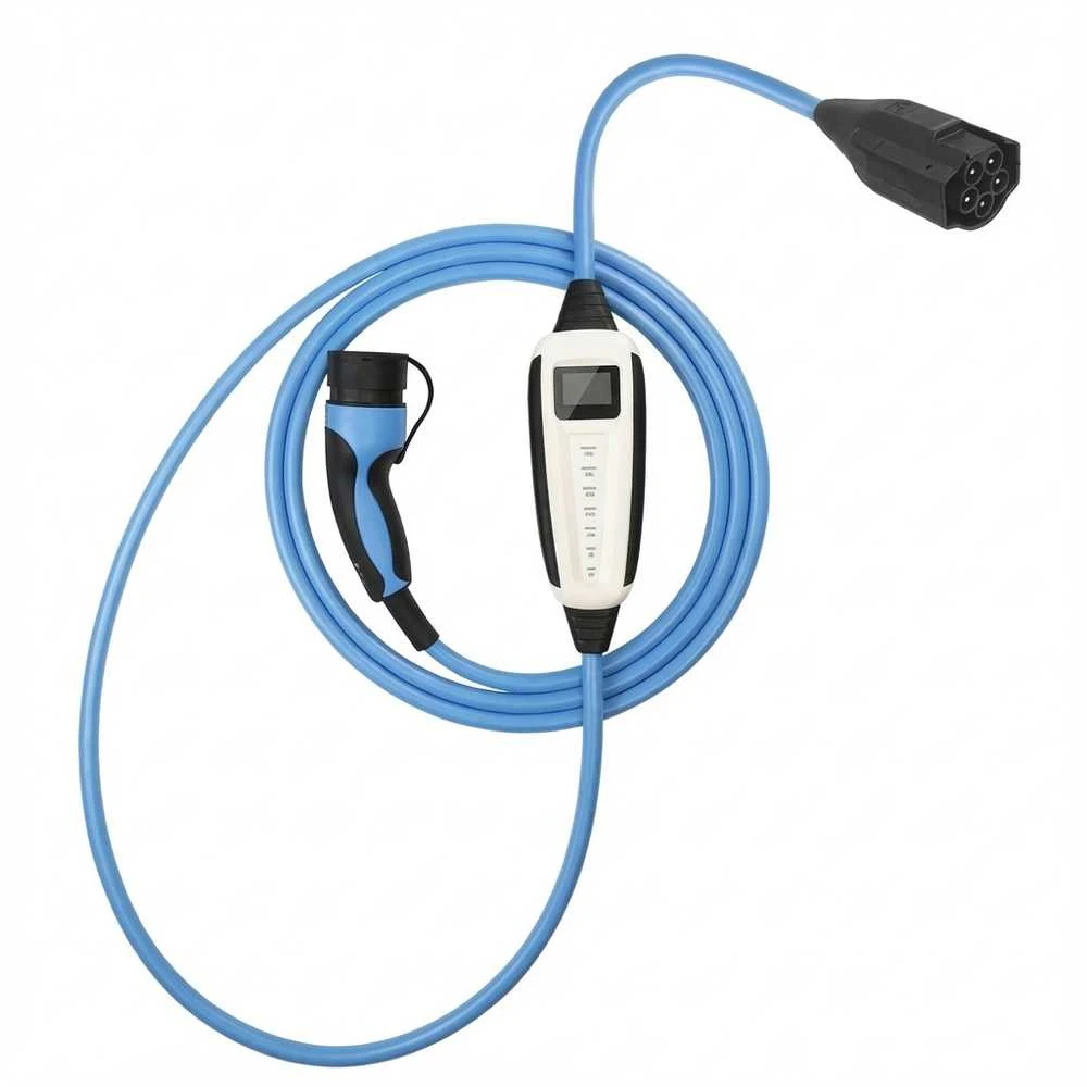 Įkroviklis NRGkick 32A Pure for PV-User WLAN + Bleutooth, GSM/GPS/SIM 22kW 10m (12201000-30001002)