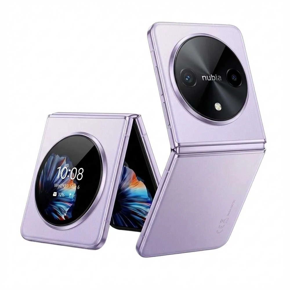 NUI Nubia Flip 2 5G 17,5 cm (6.9″) 8 GB 256 GB 4325 mAh Violetinė