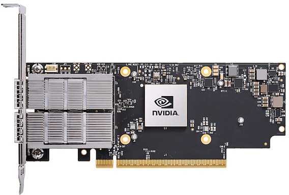 NVIDIA „ConnectX-7" tinklo adapteris – PCIe 5.0 x16 – 400 Gb Ethernet / 400 Gb InfiniBand OSFP x 1