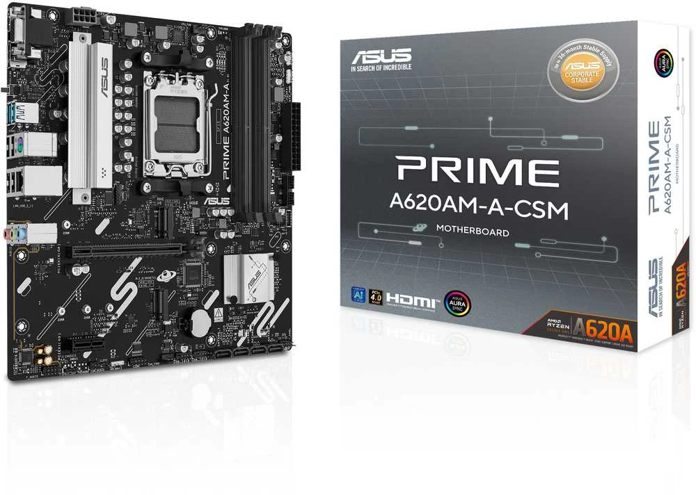 Pagrindinė plokštė NVIDIA MINI ASUS PRIME A620AM-A-CSM