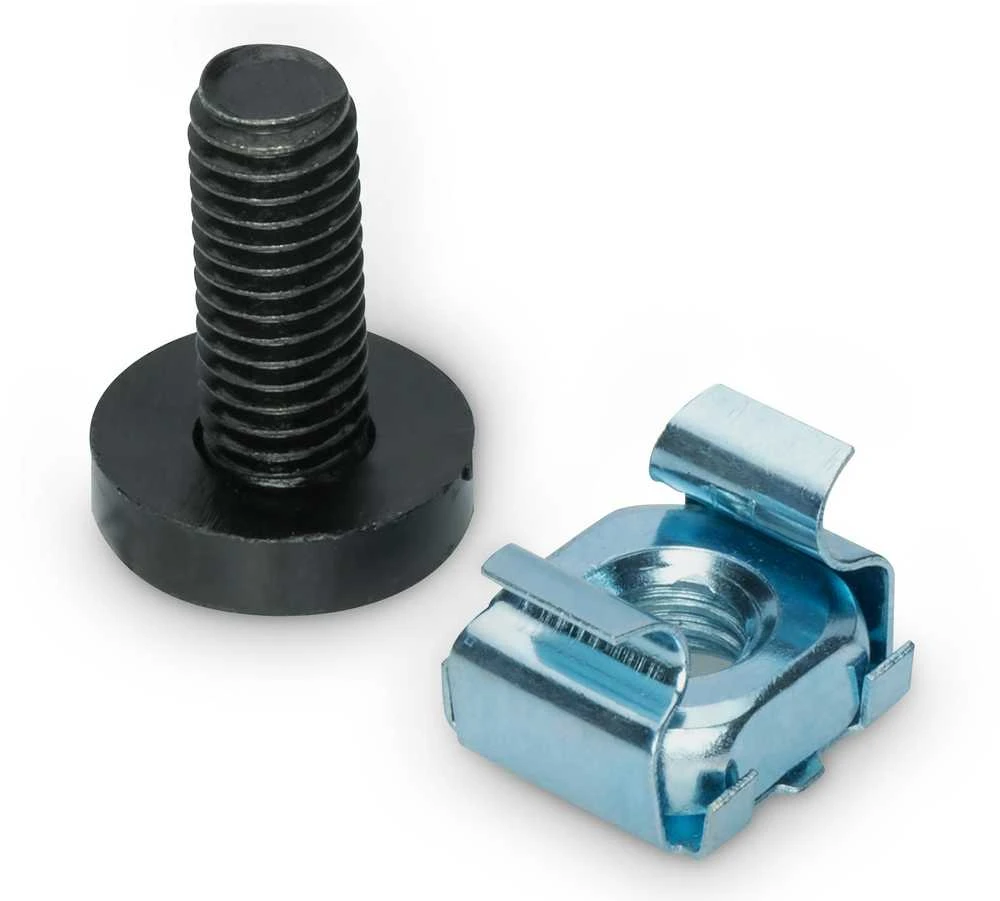 „Digitus“ tvirtinimo rinkinys 483 mm (19 colių) ir 254 mm (10 colių) komponentams, M6, 50 vnt. | DN-19 RINKINYS