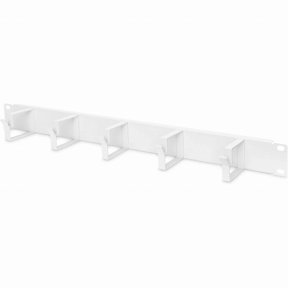 Assmann Electronic DIGITUS kabelių valdymo skydelis 19 colių 1U 5x žiedai 40x60mm pilkas RAL7035